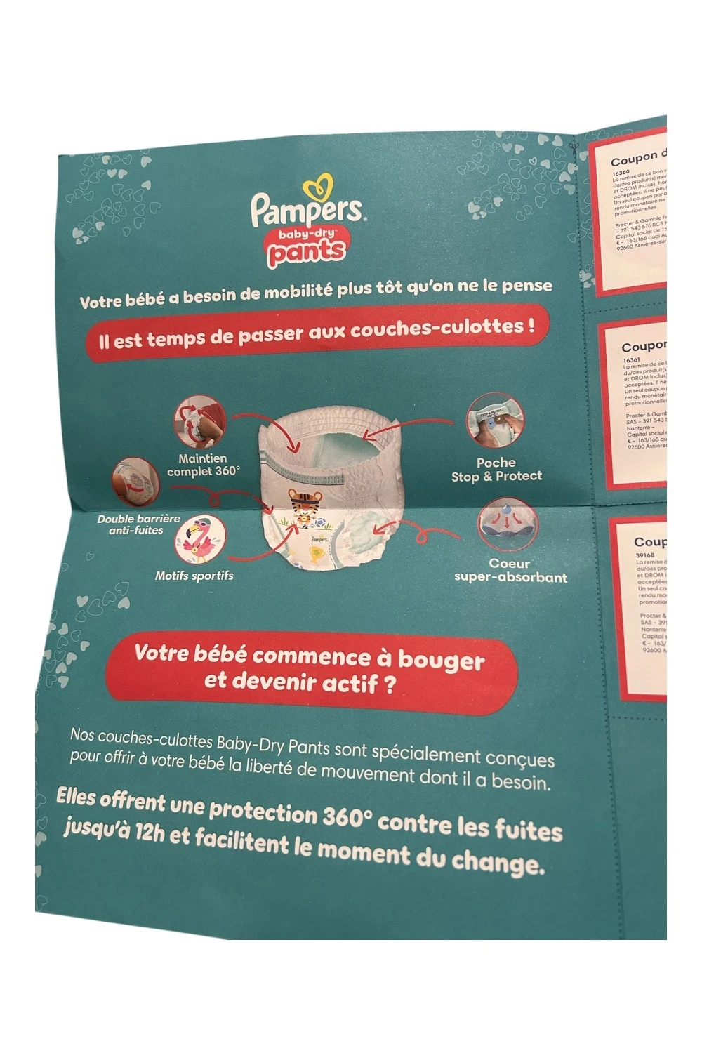 Lote de 2 fraldas tamanho 4 Pampers – photo 7